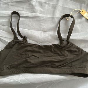 Skims Cotton Jersey scoop bralet